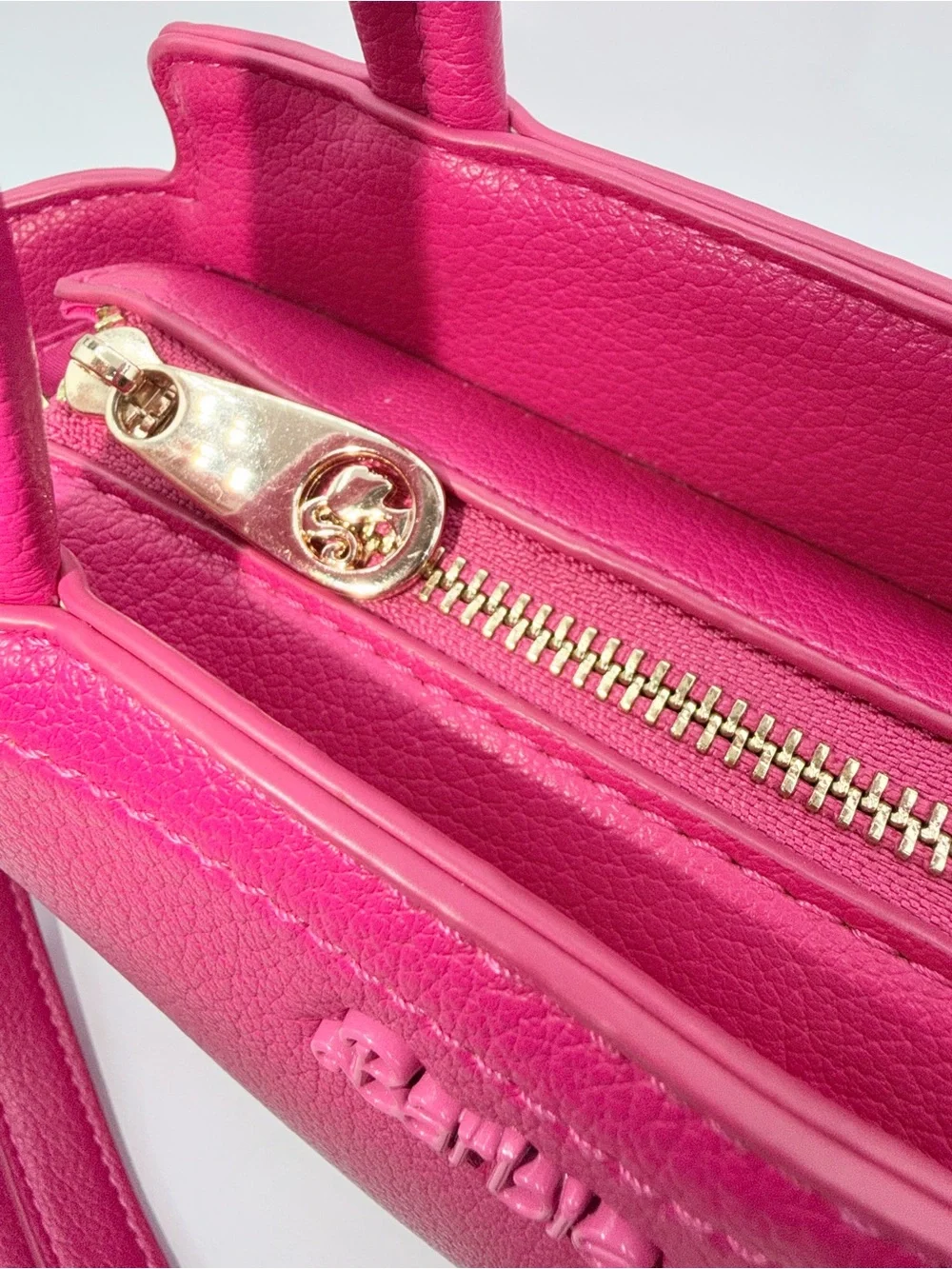 Barbie pink faux